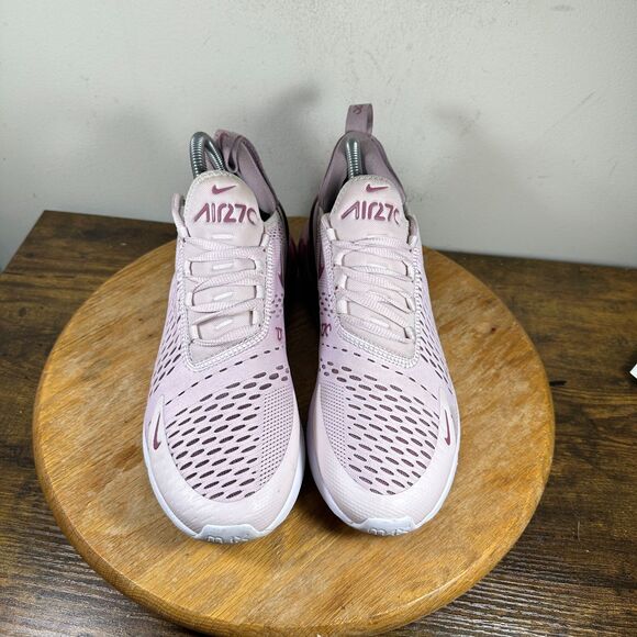 Nike Air Max 270 White Soft Pink Women's Size 9.5 Shoes Sneakers AH6789-601 - Picture 2 of 8